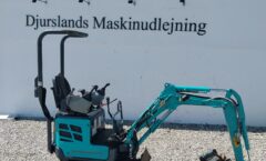 Lej en minigraver ved Djurslands Maskinudlejning