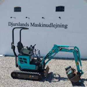 Lej en minigraver ved Djurslands Maskinudlejning