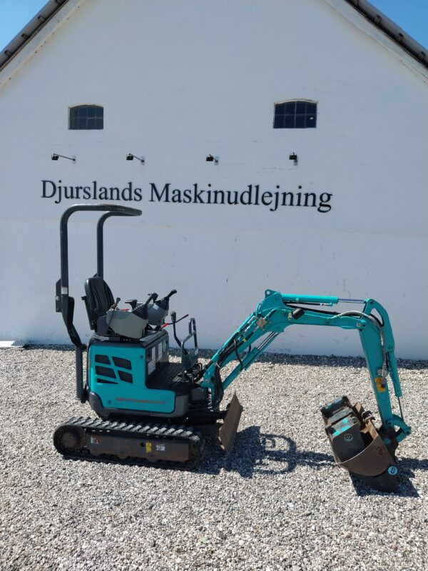Lej en minigraver ved Djurslands Maskinudlejning