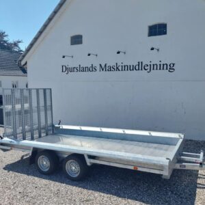 Leje af maskintrailer 3500kg