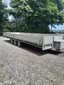 6 meter maskintrailer